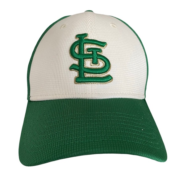 St. Louis Cardinals Special Edition Green and White Baseball Hat Medium/Large - Picture 1 of 9